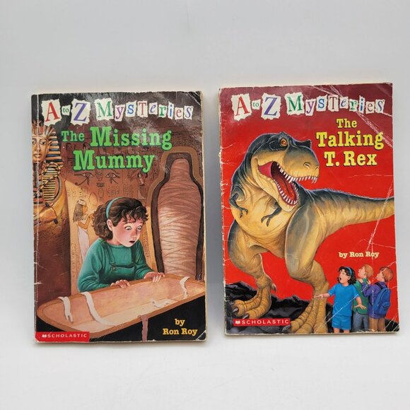 Calendar & A to Z Mysteries Huge Lot of 15 Chapter Books by Ron Roy - Picture 5 of 9